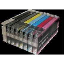 Cartouches rechargeables EPSON STYLUS PRO 4800 (8 cartouches)