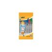 BIC Stylo  bille Cristal Medium, assorti, en sachet de 10