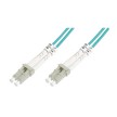 DIGITUS Cble patch fibre optiq., 2x LC - 2x LC, OM3, 5,0 m