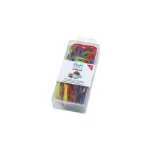 Lufer Bracelets caoutchouc en X, en carton - 500 g,