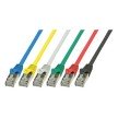 LogiLink Patchkabel, Kat. 5e, F/UTP, 0,5 m, grau