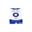 EXACOMPTA Fiches bristol, A5, quadrill, bleu azur