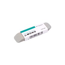 Tombow Gomme en caoutchouc naturel "MONO sand", gris,