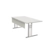 kerkmann Bureau Form 4, (L)1.200 mm, gris clair