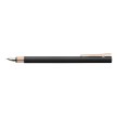 FABER-CASTELL Stylo-plume NEO Slim métal, noir/rose, F