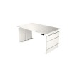 kerkmann Bureau assis-debout avec panneau Move 3, anthracite