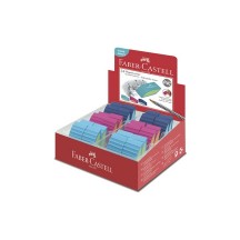 FABER-CASTELL Gomme plastique BICOLOR, assorti