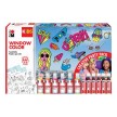 Marabu KiDS Kit Window Color ´Party Pack´, 6 x 80 ml