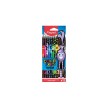 Maped Crayon de couleur COLOR'PEPS MONSTER, étui de 12