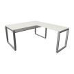 kerkmann Bureau ARCHITEKT avec extension, (L)1.800 mm, blanc