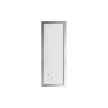 Bi-Office Tableau blanc design, 600 x 400 mm, argent