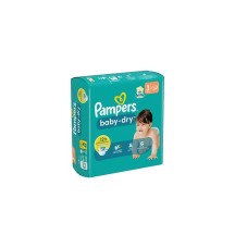 Pampers Couche baby-dry, taille 4+ Maxi Plus, Single Pack