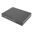 DIGITUS Commutateur Gigabit Ethernet PoE 8 ports