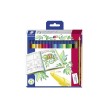 STAEDTLER Feutre triplus color, pack promo de 15