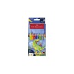 FABER-CASTELL Crayon de couleur triangulaire Jumbo GRIP Dino