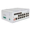 DIGITUS Switch industriel PoE Gigabit Ethernet, 8 ports