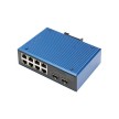 DIGITUS Switch industriel Fast Ethernet, 8+2 ports