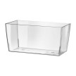 tera Pot de fleurs 'Coimbra 25', transparent