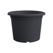 tera Pot de fleurs 'Basic round', diam.: 180 mm, anthracite