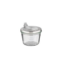 APS Bocal Weck avec couvercle, 580 ml, set de 2