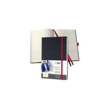 sigel Agenda planning Conceptum 2025, env. A5, noir/rouge