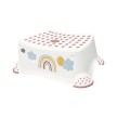 keeeper kids Marchepied 'tomek Rainbow', blanc