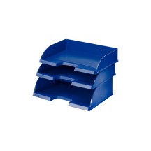 LEITZ corbeille  courrier Plus Jumbo, A4  l'italienne,bleu