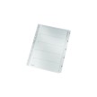 LEITZ Rpertoire en carton mylar, chiffres ,A4, 1-20, gris