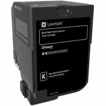 lexmark toner laser noir 25.000 pages retornable cx725